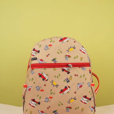 Baggito Camping Kids Red Backpack