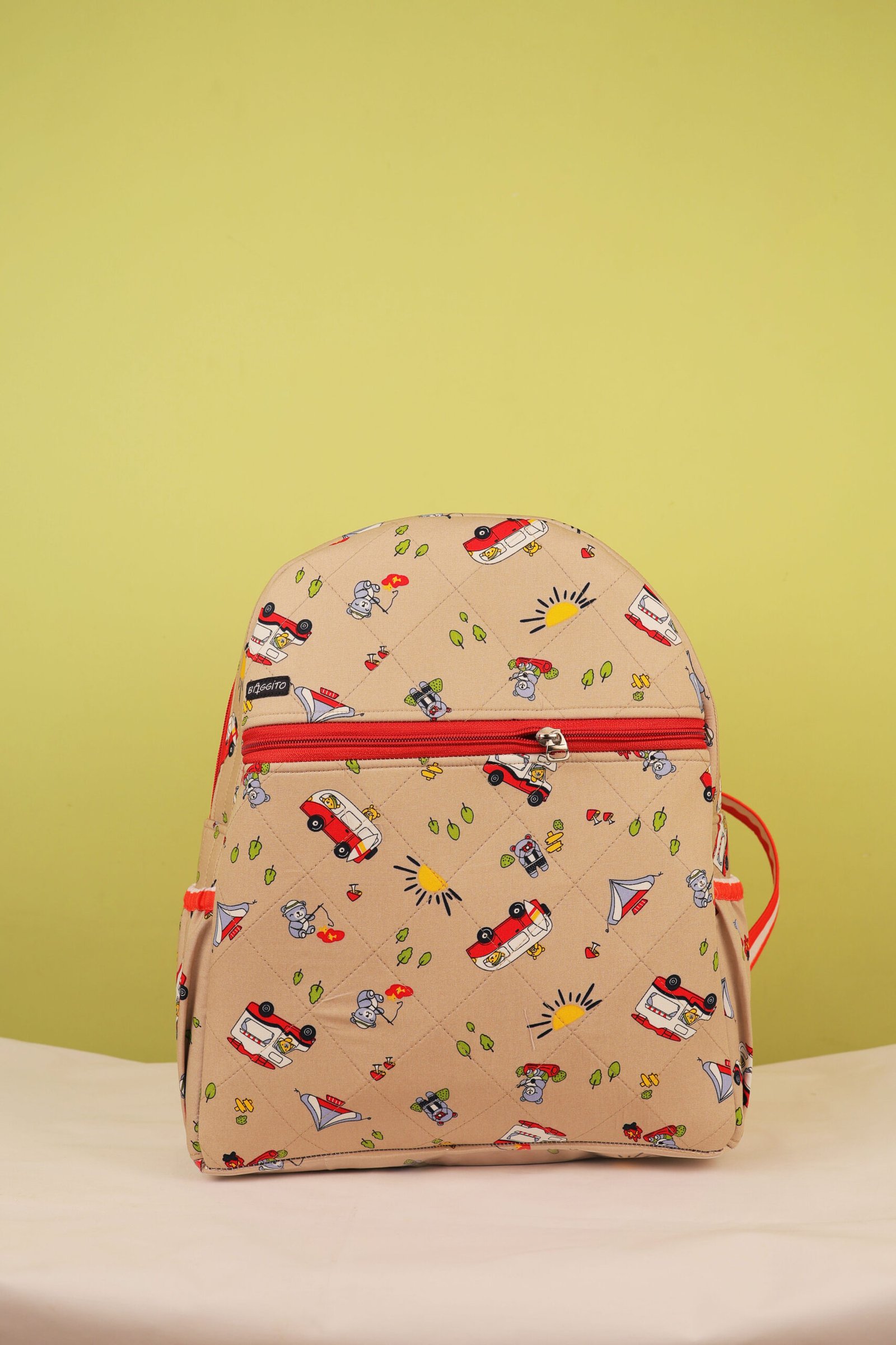 Baggito Camping Kids Red Backpack