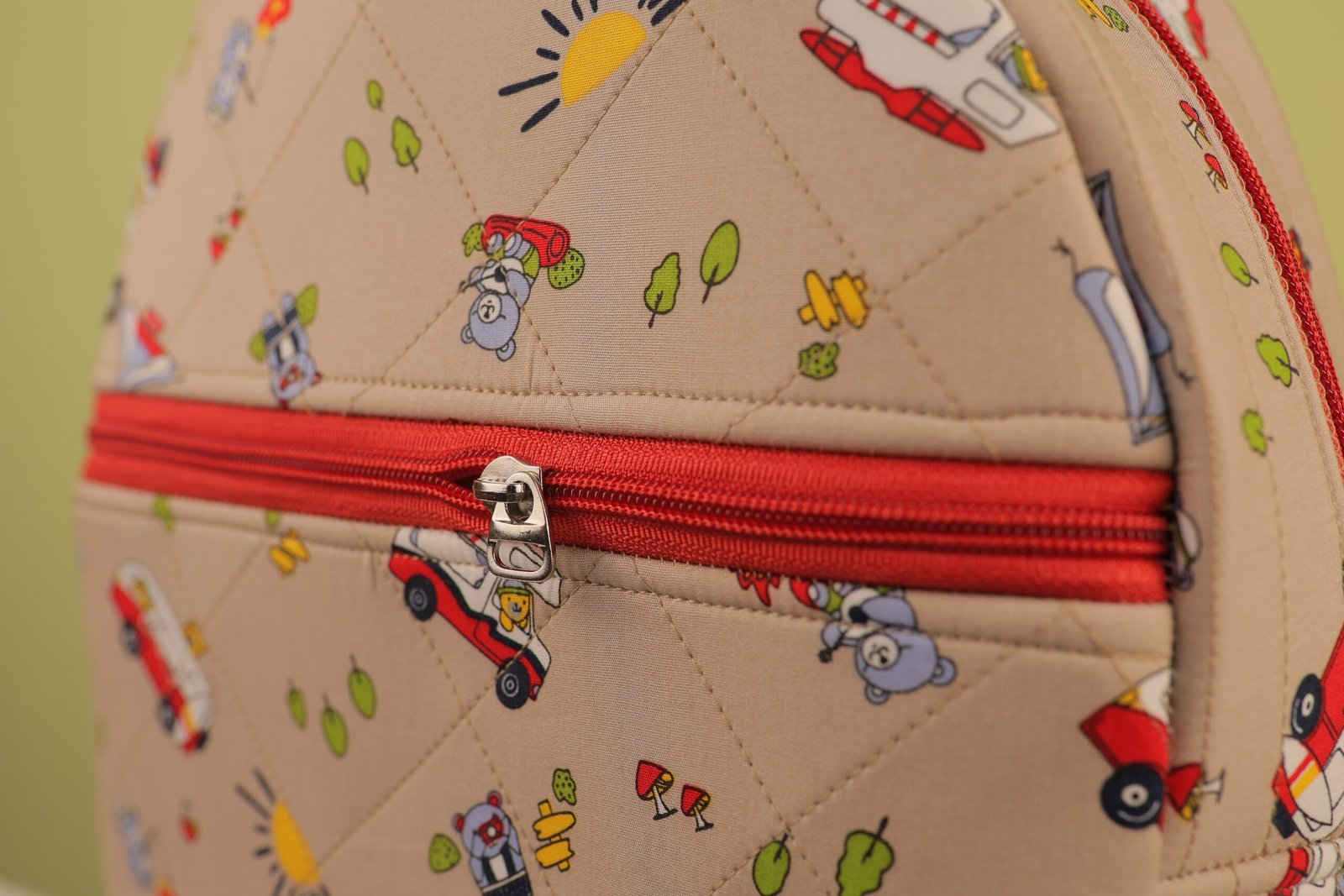 Baggito Camping Kids Red Backpack - Image 2