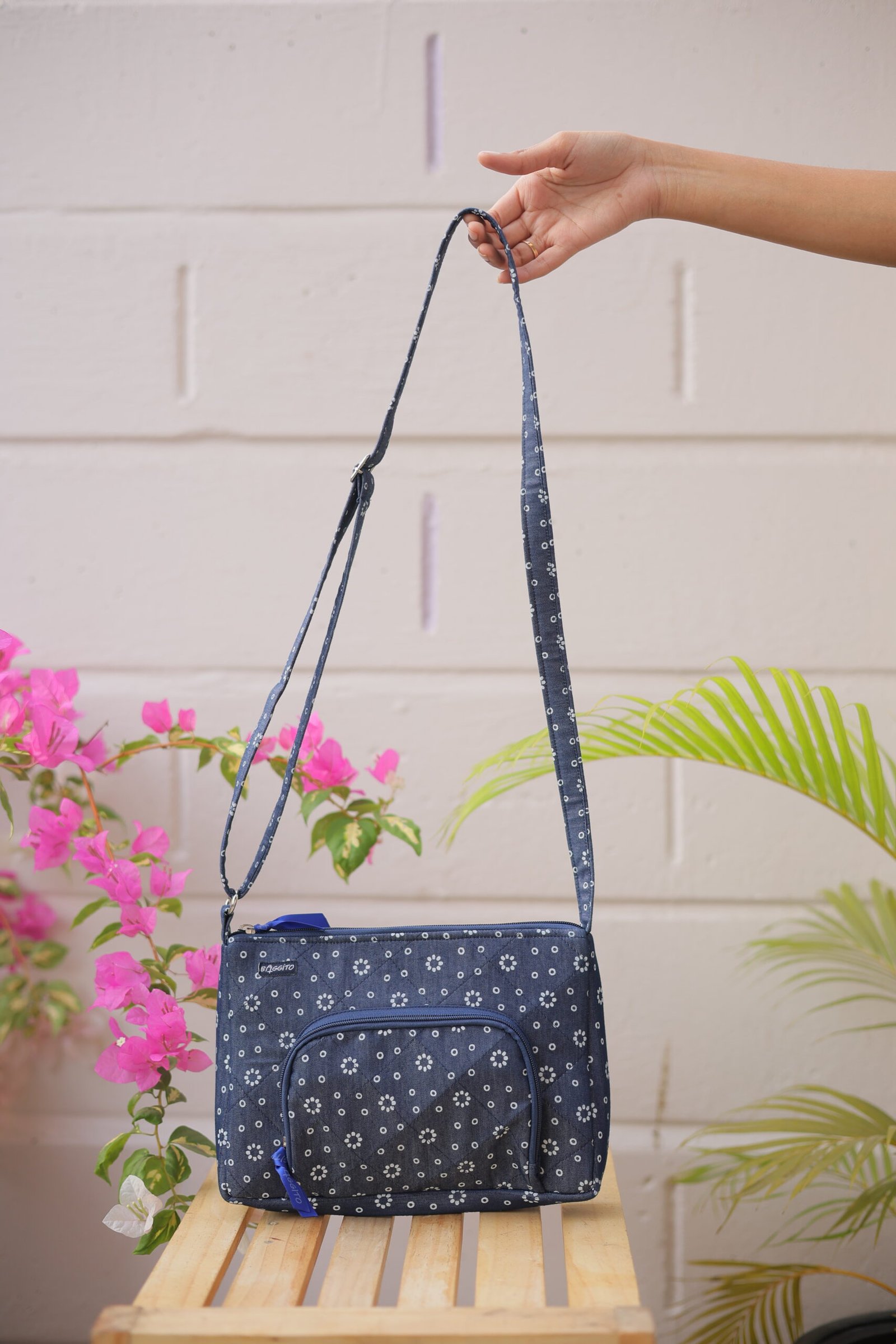 Baggito Ooty Floral Sling Bag