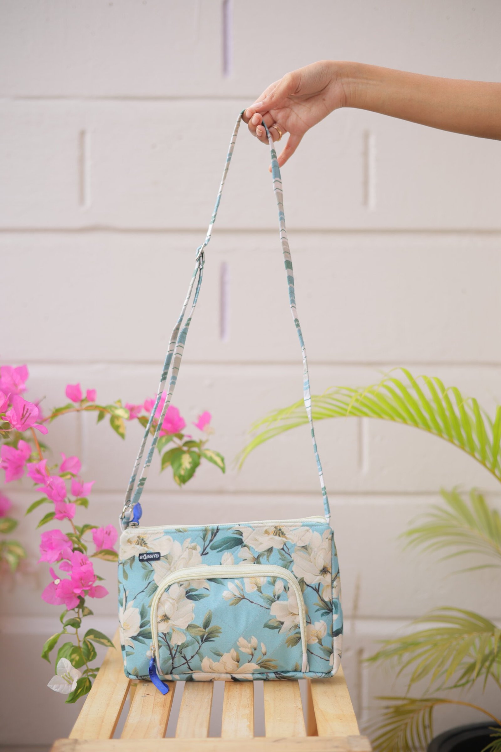 Baggito Mussoorie Floral Sling Bag