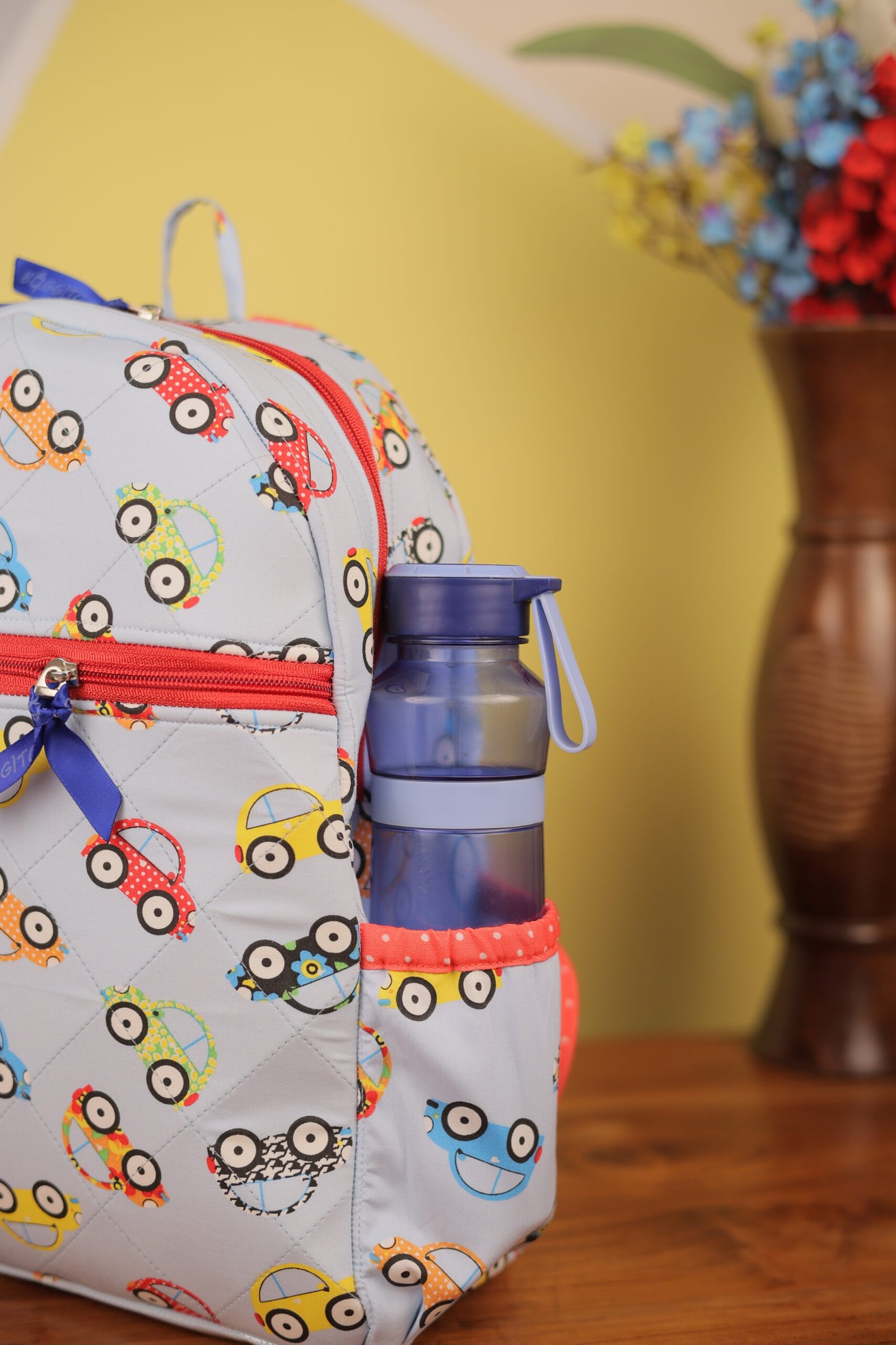 Baggito Happy Cars Kids Backpack - Image 2