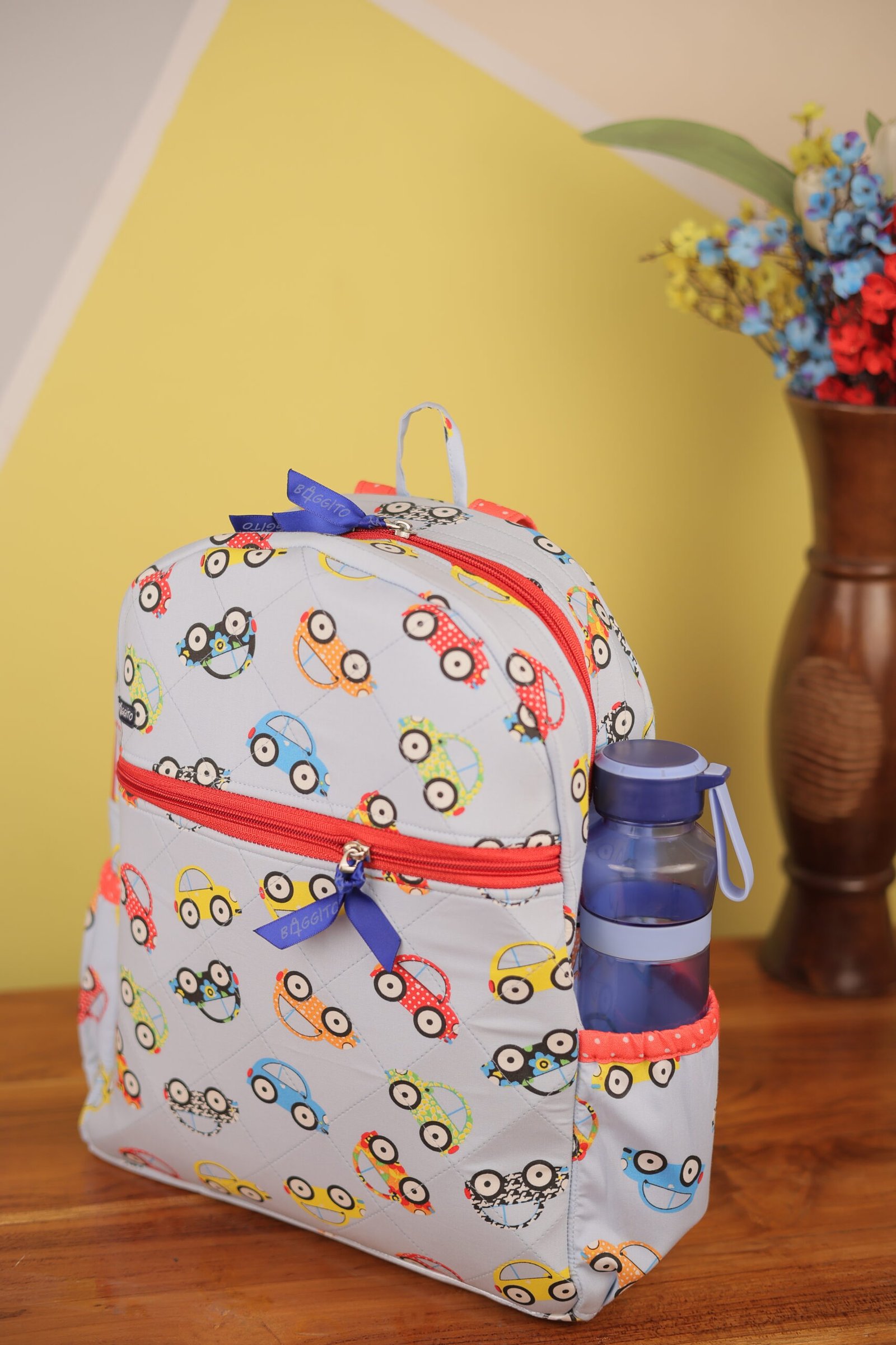 Baggito Happy Cars Kids Backpack - Image 3