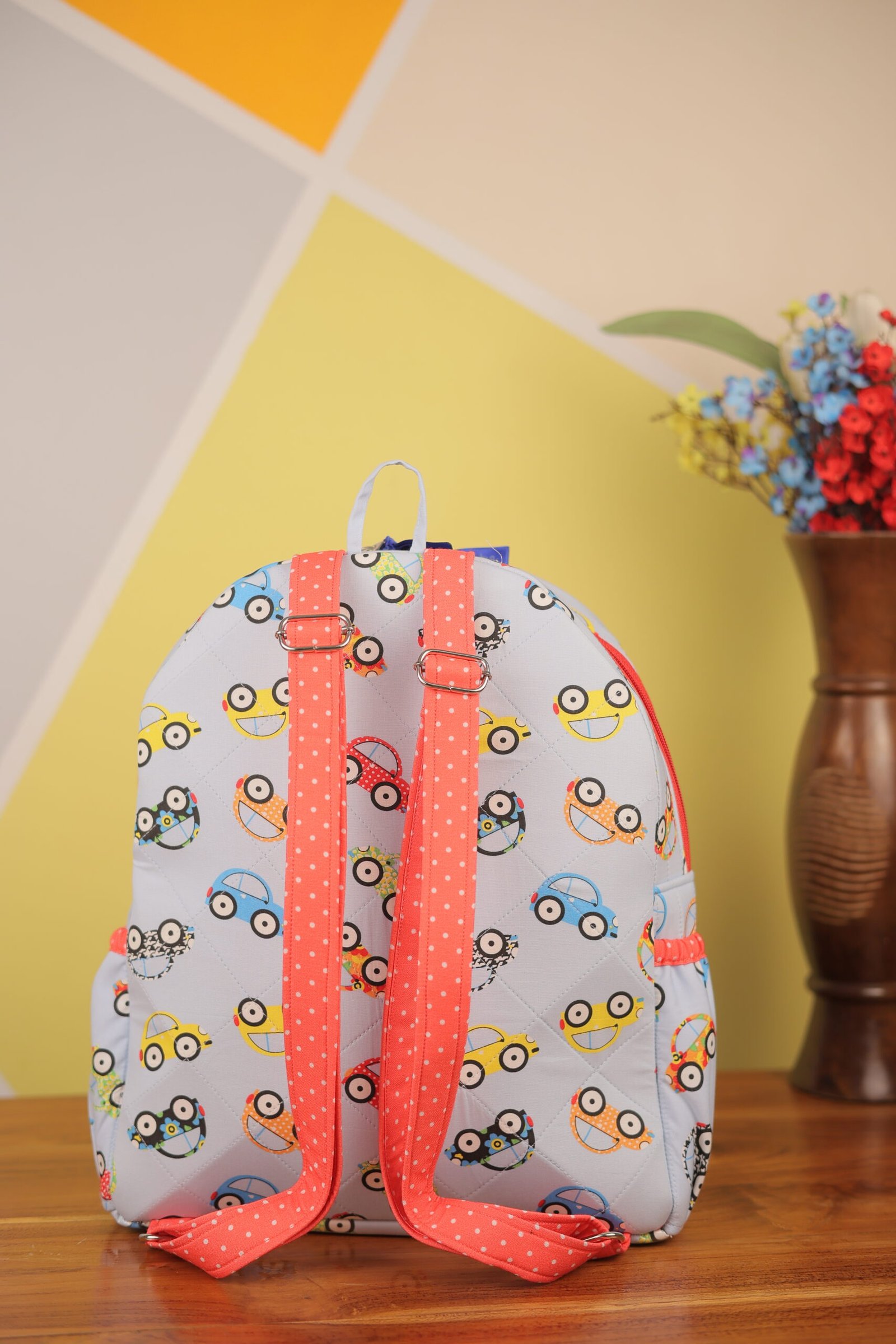 Baggito Happy Cars Kids Backpack - Image 5