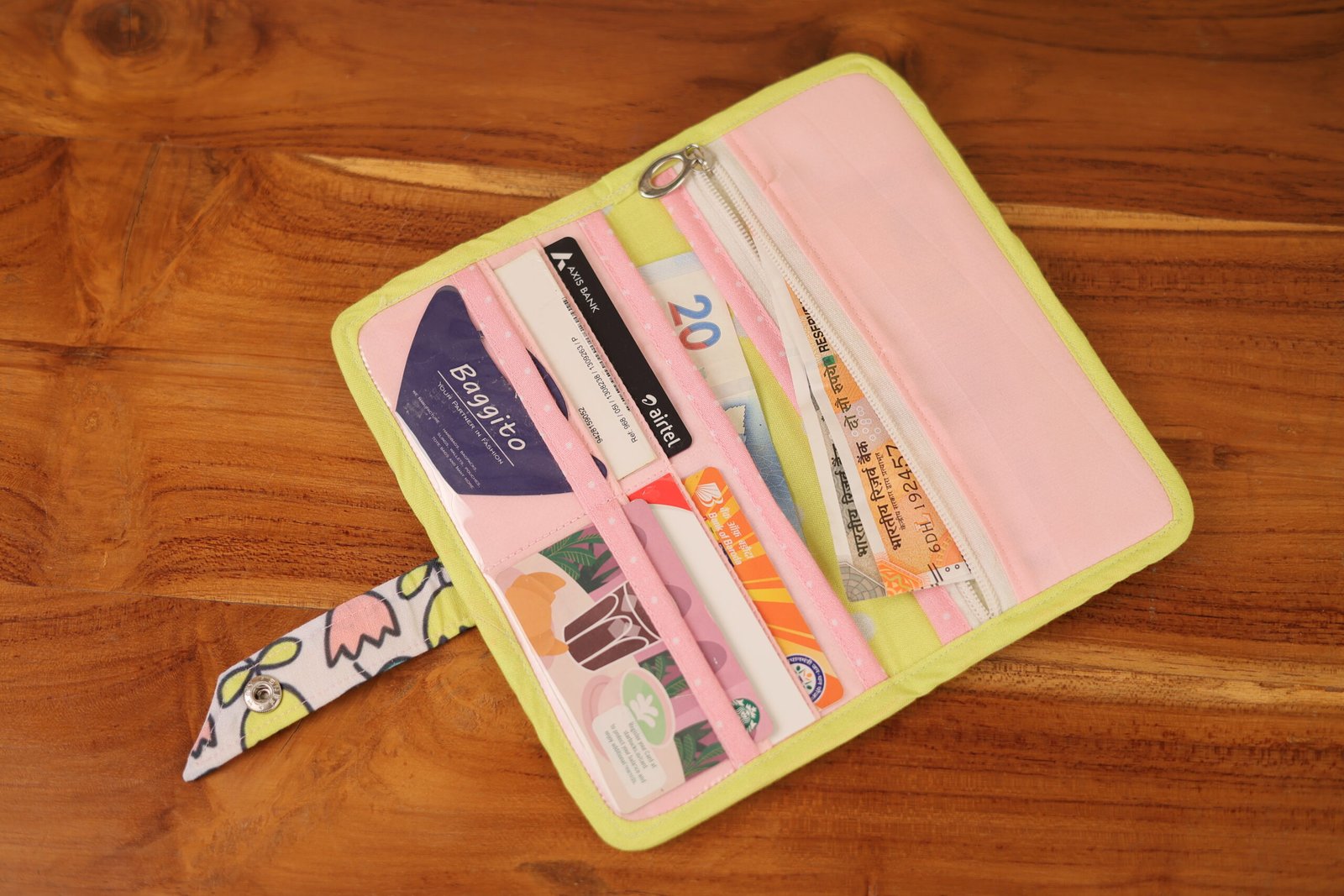 Baggito Pastel Tulip Wallet