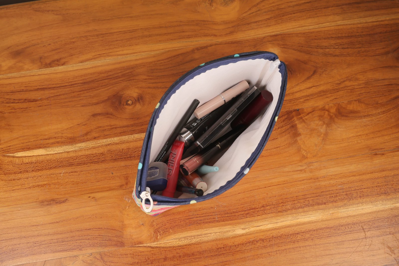 Baggito Watercolor Ikat Quilted Pouch Combo Set (Set of 3)